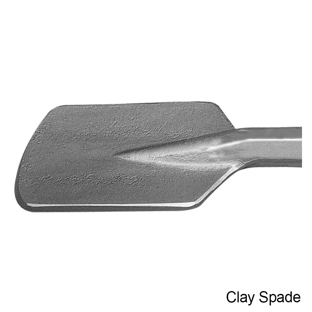 HD SDS MAX CLAY SPADE CHISEL: 4-1/2X20 - Parts & Accessories